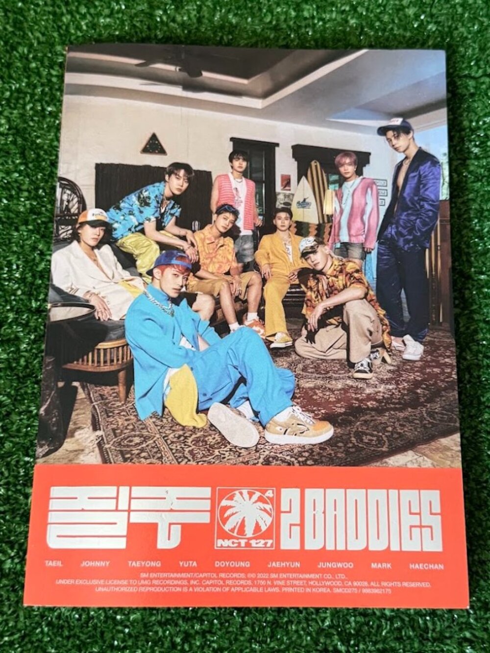 NCT 127 2 Baddies Ver Album CD Photobook 4th Album K-Pop SM Entertainment